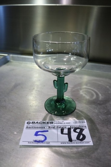 48 Cactus margarita glasses