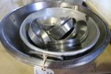 Misc stainless mixing bowls and related