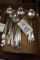 Stainless assorted service spoons