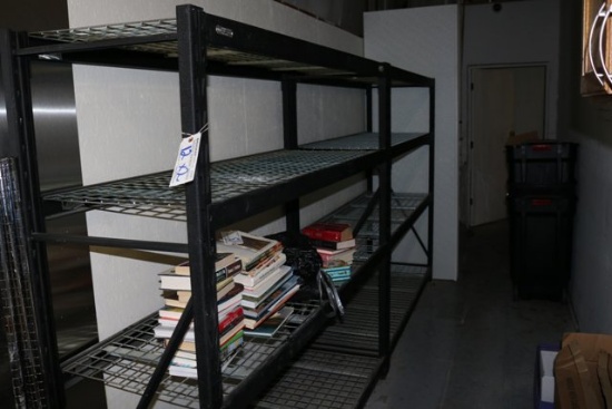 24" x72" lite industrial wall shelving