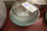 Glass mixing bowls