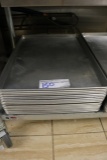 Aluminum full size sheet pan racks
