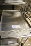 Aluminum full size sheet pan racks