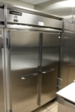 Continental 2F stainless 2 door freezer