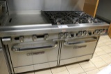 Southbend 460/DD-2GL 6 burner gas range w/ 24