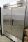 True T-49 stainless 2 door portable cooler - nice