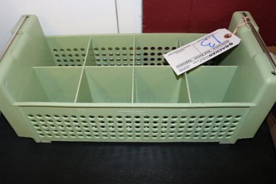 Silverware dishwasher box