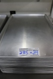 24 Full size aluminum sheet pans