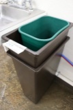 2 kitchen trash cans