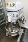 SPAR 40 qt mixer with bowl guard - model 40HI-J – stainless bowl – attachme