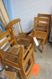 Oak chairs - all to go