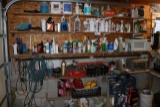 Automotive supplies, oils, paints, cleaners, hand tools, charcoal