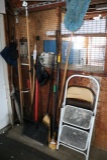 Brooms, mops & shovels
