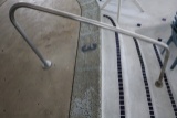 Stainless pool hand rails