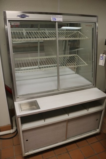 Federal 42" dry pastry case