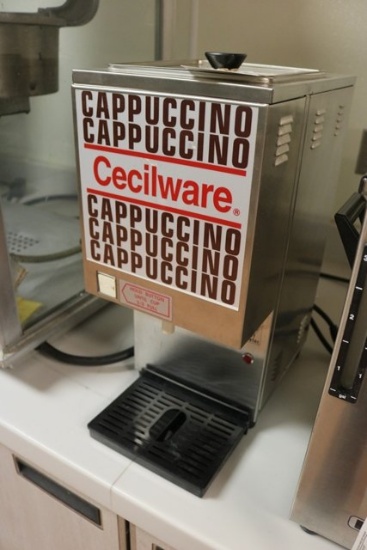 Cecilware hot chocolate dispenser