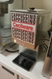 Cecilware hot chocolate dispenser