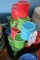 Fiesta assorted color coffee cups