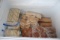 Assorted frozen bread & buns in freezer - freezer not for sale