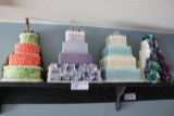 4 Wedding cake displays
