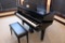 Yamaha GB1 grand piano - black polished finish - great condition - top has