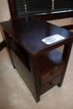 Cherry finish end table