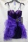 Bustier Dress Sz 6 Purple