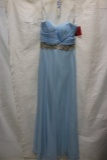 Clarisse size 10 - pale blue - $230 retail