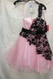 Clarisse size 4 - pink/black - $265 retail