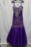Angela & Allison size 14 - purple - $650 retail