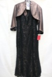 CM Couture size 16 - Black/Taupe - $1,200 retail