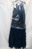 CM Couture size 14 - Parisian Blue - $870 retail