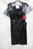 Cm Couture size 4 - Black/nude - $370 retail