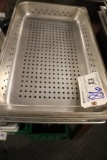 3 Stainless perforated inset pans