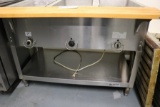 Aerohot 3 well electric steam table - nice!