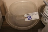 Food storage container & 3 salad bowls
