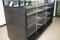 8' Lozier black island shelving 54