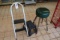 Step stool & bar stool