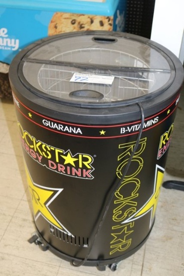 Rockstar Energy refrigerated point of purchase display