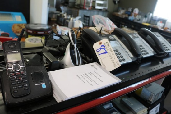 3 AT &T telephones, cordless phone