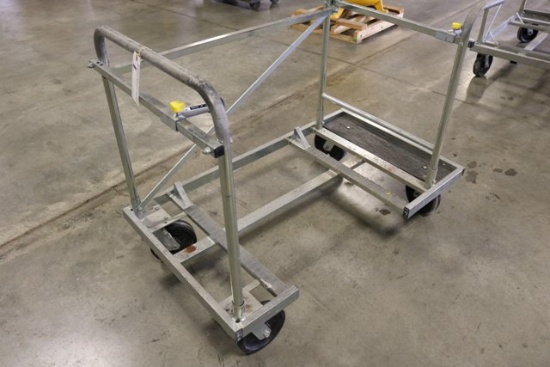 30" x 52" Steel 4 wheel cart