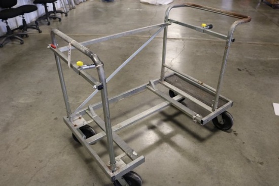 30" x 52" Steel 4 wheel cart