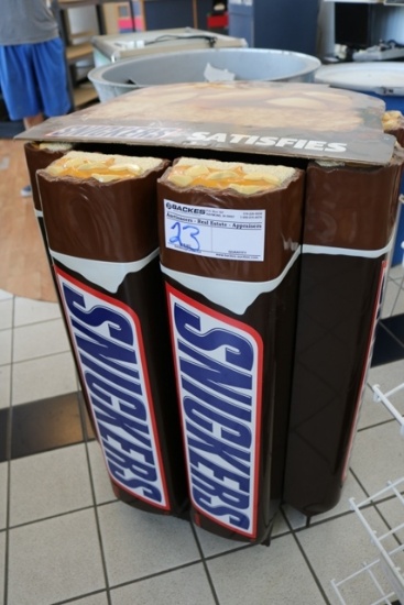 Snickers Point of Purchase display