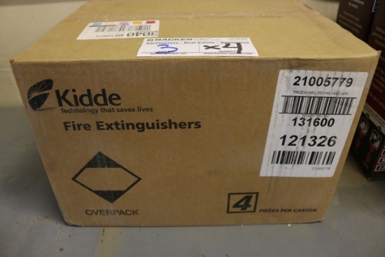 Times 4 - Kiddee Pro Series model 210 fire extinguishers
