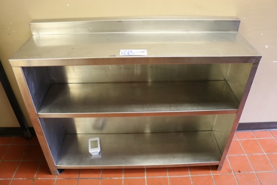 15" x 48" stainless plate cabinet