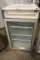 Cold Master CT400 counter top 1 glass door cooler