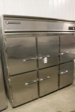 Victory Fa-3D_R7 stainless 6) 1/2 door freezer
