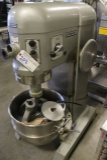 Hobart A-600T - 60 qt mixer with stainless bowl and attachments - 1/5 hp -