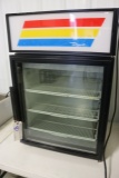 True GDM-05 counter top glass 1 door cooler