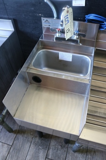 Advance CR-RS-12 stainless hand sink with blender station